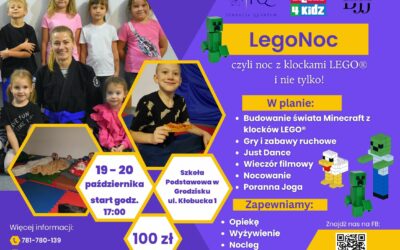 LegoNoc czyli noc z klockami LEGO® i nie tylko