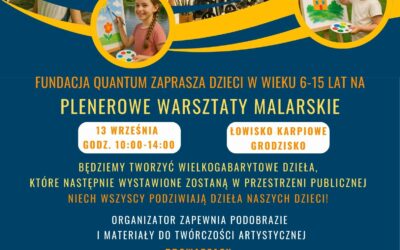 PLENEROWE WARSZTATY MALARSKIE DLA DZIECI