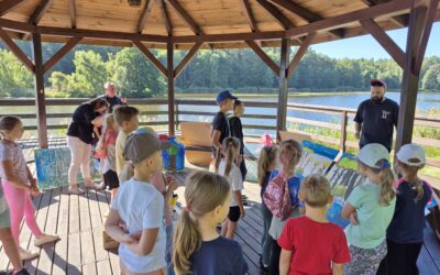 Drugie Plenerowe Warsztaty Malarskie dla dzieci za nami