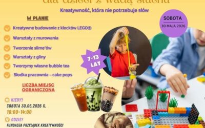 🎨 Kreatywne warsztaty dla dzieci z wadą słuchu 🤟